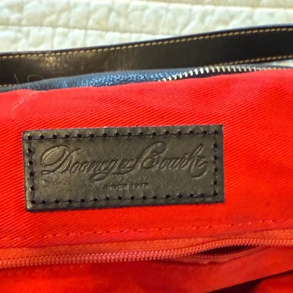 Dooney & Bourke Leather Large Black Handbag Tote Purse - Picture 11 of 11